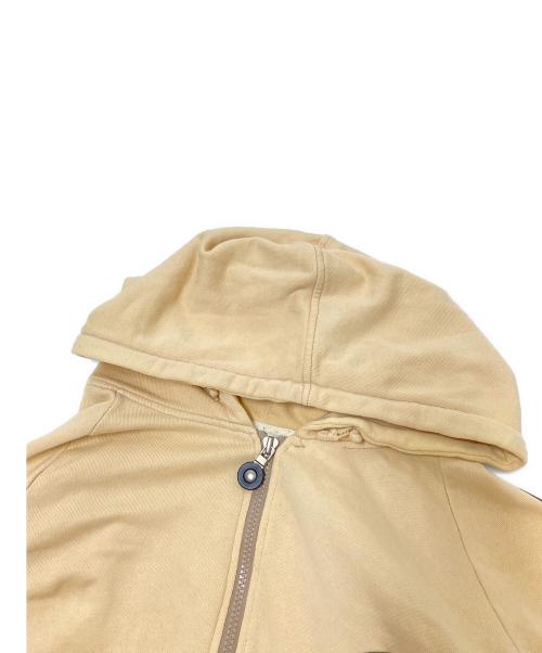 stussy（ステューシー）stussy (ステューシー) 90‘Sラグランジップパーカー ベージュ サイズ:Lの古着・服飾アイテム