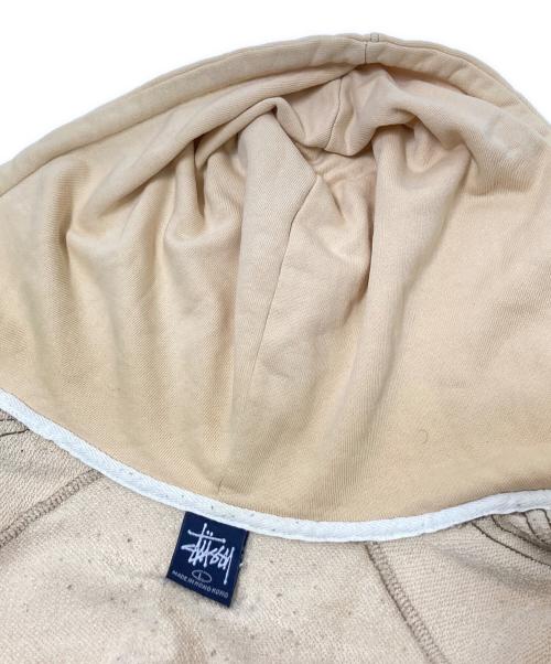 stussy（ステューシー）stussy (ステューシー) 90‘Sラグランジップパーカー ベージュ サイズ:Lの古着・服飾アイテム