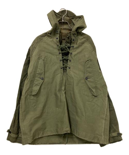 U'S NAVY（ユーエスネイビー）U'S NAVY (ユーエスネイビー) N-2レインデッキパーカー グリーン サイズ:Sの古着・服飾アイテム