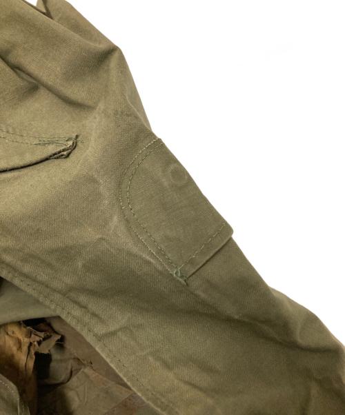 U'S NAVY（ユーエスネイビー）U'S NAVY (ユーエスネイビー) N-2レインデッキパーカー グリーン サイズ:Sの古着・服飾アイテム