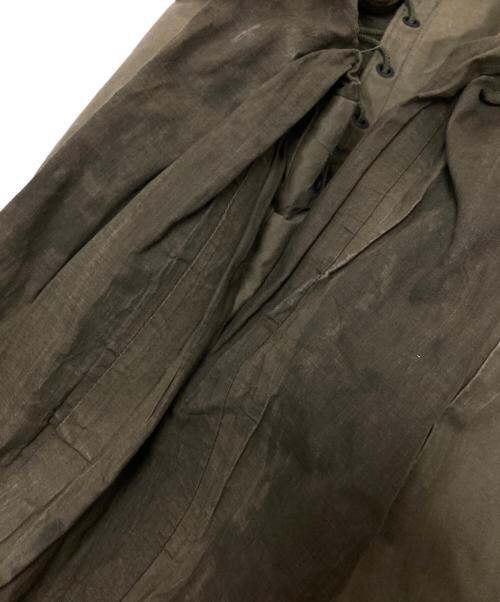 U'S NAVY（ユーエスネイビー）U'S NAVY (ユーエスネイビー) N-2レインデッキパーカー グリーン サイズ:Sの古着・服飾アイテム