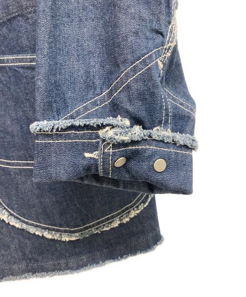 LEE（リー）LEE (リー) カットオフカバーオール インディゴ サイズ:Sの古着・服飾アイテム