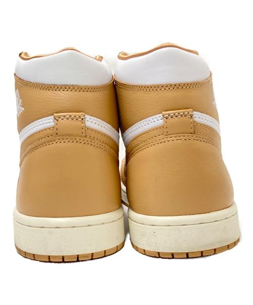 NIKE（ナイキ）NIKE (ナイキ) ハイカットスニーカー ベージュ×ホワイト サイズ:27.0cmの古着・服飾アイテム