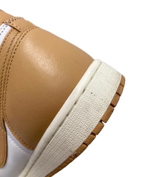 NIKE（ナイキ）NIKE (ナイキ) ハイカットスニーカー ベージュ×ホワイト サイズ:27.0cmの古着・服飾アイテム