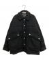SLY（スライ）の古着「CUT OFF TWEED OVER ブルゾン」｜ブラック