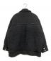 SLY (スライ) CUT OFF TWEED OVER ブルゾン ブラック サイズ:FREE 未使用品：13000円