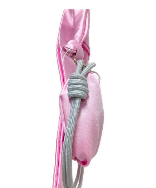 yae（ヤエ）yae (ヤエ) OUTDOOR PRODUCTS (アウトドア プロダクツ) Paracord big ribbon bag ピンク サイズ:下記参照の古着・服飾アイテム