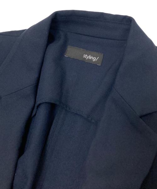 styling/（スタイリング）styling/ (スタイリング) リラックススーツジャケット ネイビー サイズ:下記参照の古着・服飾アイテム