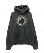 stussy×Denim Tearsステューシー×デニムティアーズ）の古着「TEARS GRAPHIC HOODIE」｜ブラック