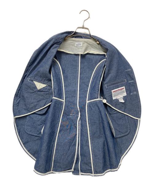 Engineered Garments（エンジニアド ガーメンツ）Engineered Garments (エンジニアド ガーメンツ) コットンシャンブレータキシードジャケット インディゴ サイズ:1の古着・服飾アイテム
