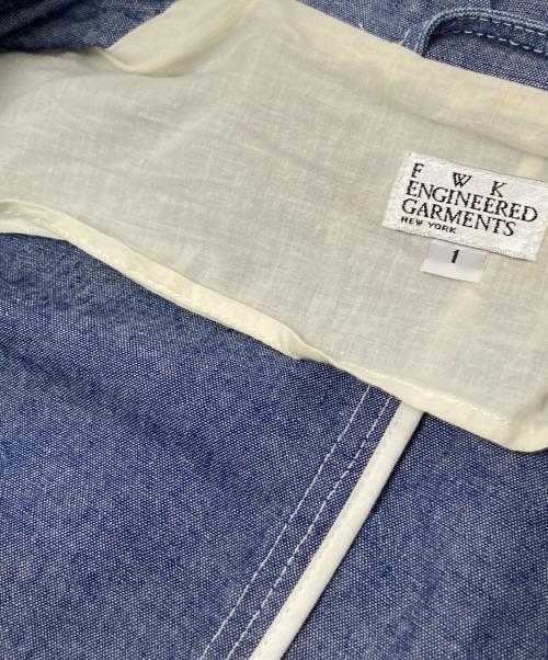 Engineered Garments（エンジニアド ガーメンツ）Engineered Garments (エンジニアド ガーメンツ) コットンシャンブレータキシードジャケット インディゴ サイズ:1の古着・服飾アイテム