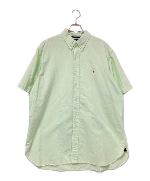 RALPH LAUREN（ラルフローレン）RALPH LAUREN (ラルフローレン) 半袖BDシャツ グリーン サイズ:XLの古着・服飾アイテム