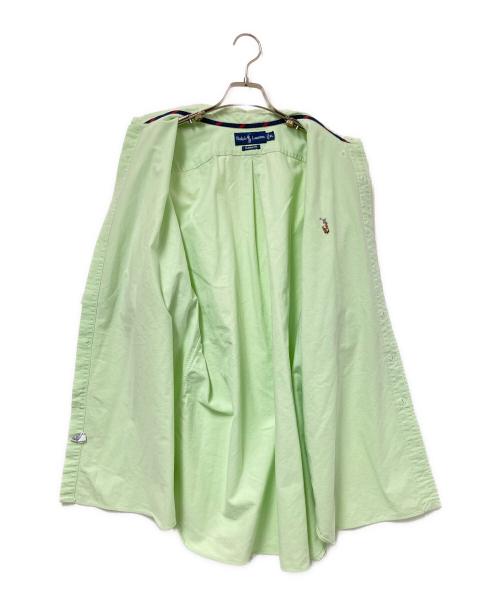 RALPH LAUREN（ラルフローレン）RALPH LAUREN (ラルフローレン) 半袖BDシャツ グリーン サイズ:XLの古着・服飾アイテム