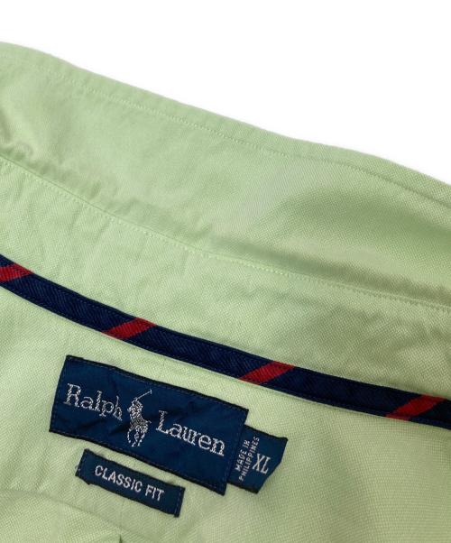 RALPH LAUREN（ラルフローレン）RALPH LAUREN (ラルフローレン) 半袖BDシャツ グリーン サイズ:XLの古着・服飾アイテム