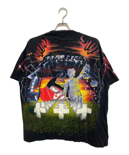 THE BROCKUM GROUP（ザ ブロッカム グループ）THE BROCKUM GROUP (ザ ブロッカム グループ) 90sオーバープリントTシャツ ブラック サイズ: Lの古着・服飾アイテム