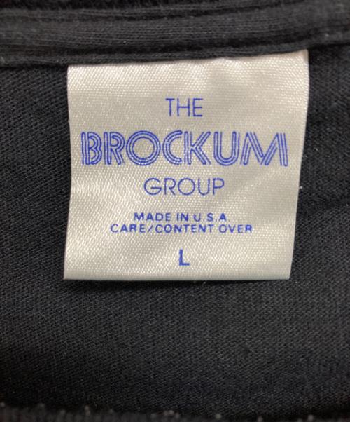 THE BROCKUM GROUP（ザ ブロッカム グループ）THE BROCKUM GROUP (ザ ブロッカム グループ) 90sオーバープリントTシャツ ブラック サイズ: Lの古着・服飾アイテム