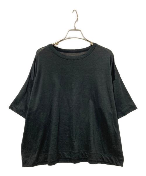 BEARDSLEY（ビアズリー）BEARDSLEY (ビアズリー) ラミーショートTシャツ ブラック サイズ:FREEの古着・服飾アイテム