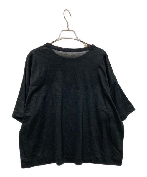 BEARDSLEY（ビアズリー）BEARDSLEY (ビアズリー) ラミーショートTシャツ ブラック サイズ:FREEの古着・服飾アイテム