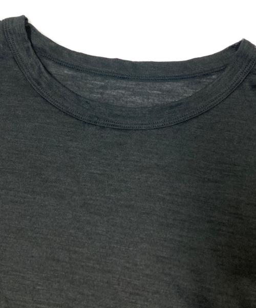 BEARDSLEY（ビアズリー）BEARDSLEY (ビアズリー) ラミーショートTシャツ ブラック サイズ:FREEの古着・服飾アイテム