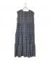 BEARDSLEY (ビアズリー) ノースリーブシアーチェックワンピース ブラック サイズ:F：10000円
