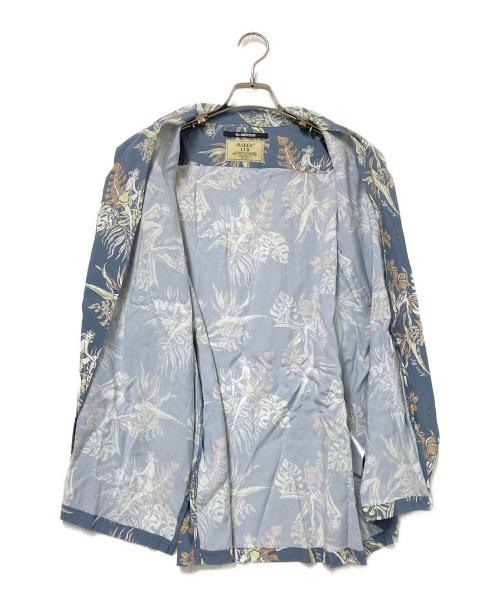 AVIREX（アヴィレックス）AVIREX (アヴィレックス) アロハシャツ ブルー サイズ:Lの古着・服飾アイテム