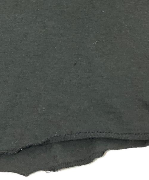 Mahagamage（マハガマゲ）Mahagamage (マハガマゲ) ラグランバンドTシャツ ブラック×ベージュ サイズ:Lの古着・服飾アイテム