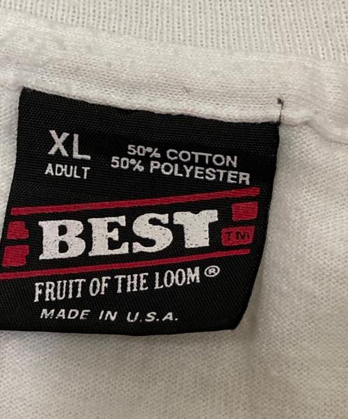BEST（ベスト）BEST (ベスト) ヴィンテージTシャツ ホワイト サイズ:XLの古着・服飾アイテム