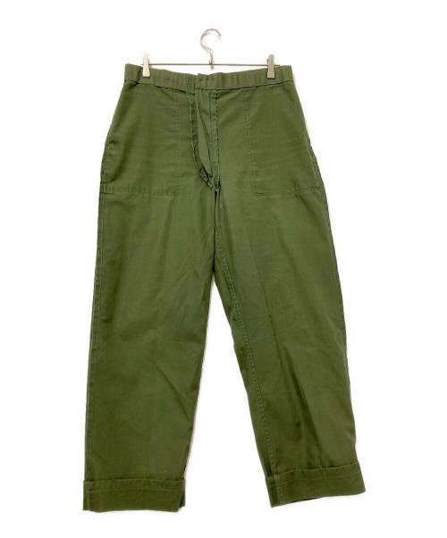 US ARMY（ユーエスアーミー）US ARMY (ユーエスアーミー) ユーティリティパンツ グリーン サイズ:W34×L31の古着・服飾アイテム