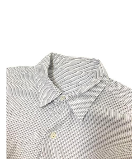 Porter Classic（ポータークラシック）Porter Classic (ポータークラシック) ROLL UP STRIPE SHIRT ブルー×ホワイト サイズ:Sの古着・服飾アイテム