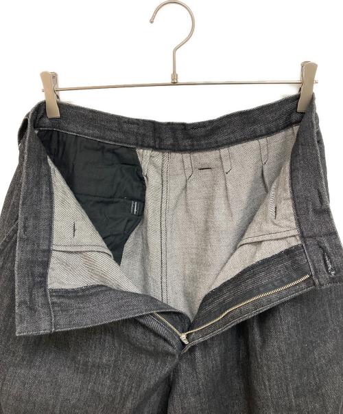 Porter Classic（ポータークラシック）Porter Classic (ポータークラシック) DENIM BEBOP PANTS ブラック サイズ:Mの古着・服飾アイテム