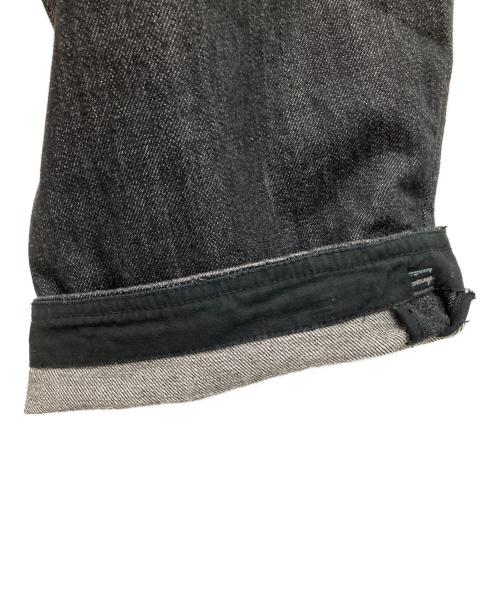 Porter Classic（ポータークラシック）Porter Classic (ポータークラシック) DENIM BEBOP PANTS ブラック サイズ:Mの古着・服飾アイテム