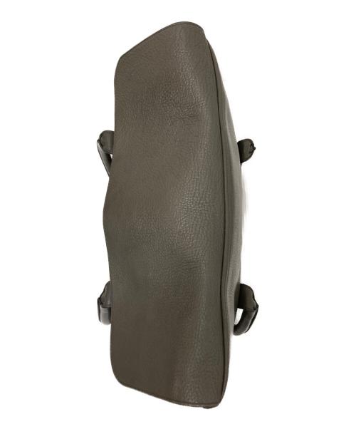 CHAMBORD SELLIER（シャンボール セリエ）CHAMBORD SELLIER (シャンボール セリエ) シュリンクレザー ブリーフトート/BERN Brief LAGUN グレーの古着・服飾アイテム