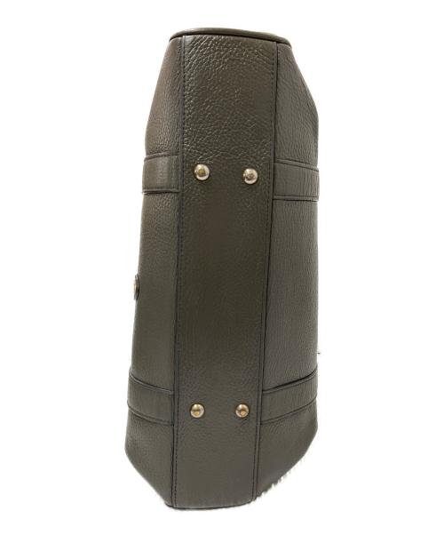 CHAMBORD SELLIER（シャンボール セリエ）CHAMBORD SELLIER (シャンボール セリエ) シュリンクレザー ブリーフトート/BERN Brief LAGUN グレーの古着・服飾アイテム