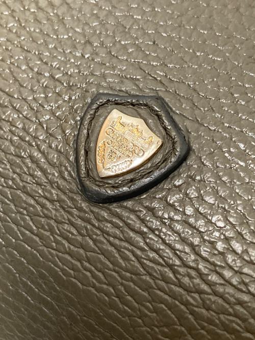 CHAMBORD SELLIER（シャンボール セリエ）CHAMBORD SELLIER (シャンボール セリエ) シュリンクレザー ブリーフトート/BERN Brief LAGUN グレーの古着・服飾アイテム