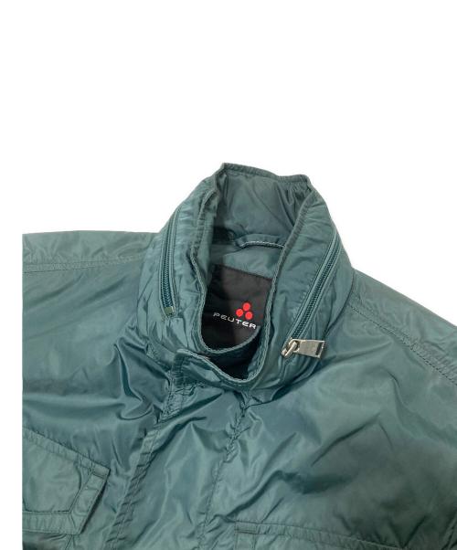 PEUTEREY（ピューテリー）PEUTEREY (ピューテリー) ナイロンジャケット グリーン サイズ:44の古着・服飾アイテム