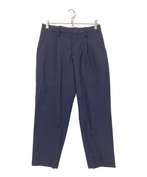 KOLOR（カラー）KOLOR (カラー) T/W ハードポプリンタックパンツ ネイビー サイズ:1の古着・服飾アイテム