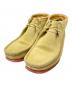 CLARKS ORIGINALS（クラークス オリジナルズ）の古着「ワラビーブーツ」｜ベージュ