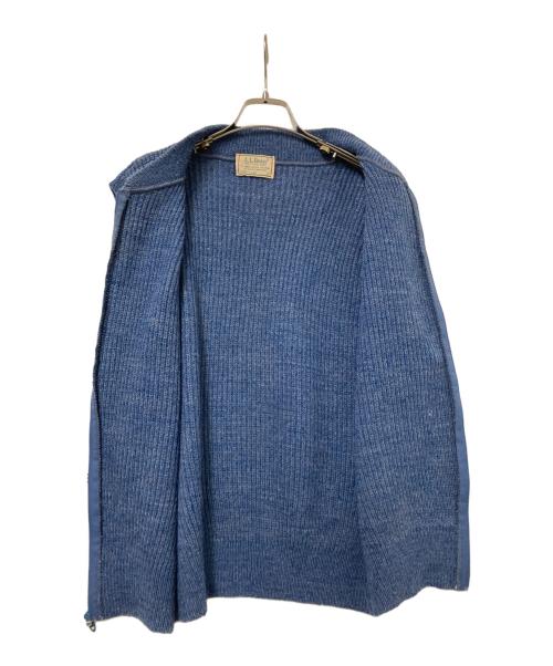 L.L.Bean（エルエルビーン）L.L.Bean (エルエルビーン) 80-90‘Sニットベスト ブルー サイズ:Mの古着・服飾アイテム