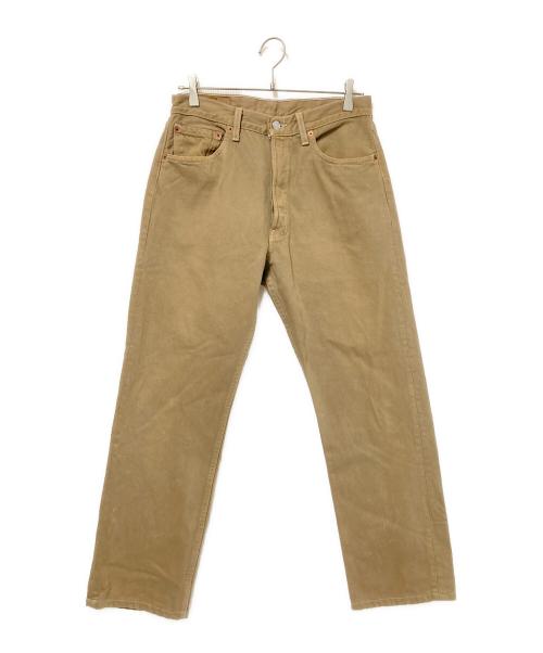LEVI'S（リーバイス）LEVI'S (リーバイス) 501ボタンフライデニムパンツ ブラウン サイズ:W32×L32の古着・服飾アイテム