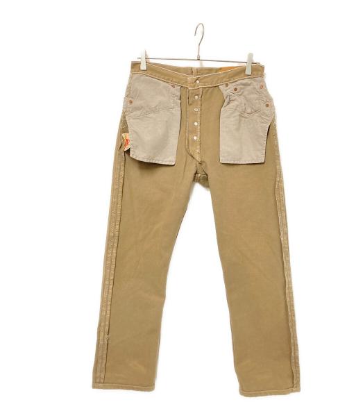 LEVI'S（リーバイス）LEVI'S (リーバイス) 501ボタンフライデニムパンツ ブラウン サイズ:W32×L32の古着・服飾アイテム