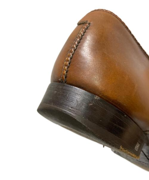 LOUIS VUITTON（ルイ ヴィトン）LOUIS VUITTON (ルイ ヴィトン) センターシームレザーシューズ ブラウン サイズ:9の古着・服飾アイテム