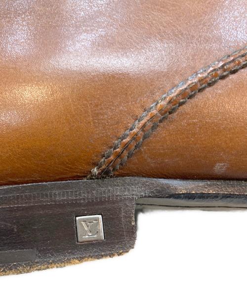 LOUIS VUITTON（ルイ ヴィトン）LOUIS VUITTON (ルイ ヴィトン) センターシームレザーシューズ ブラウン サイズ:9の古着・服飾アイテム