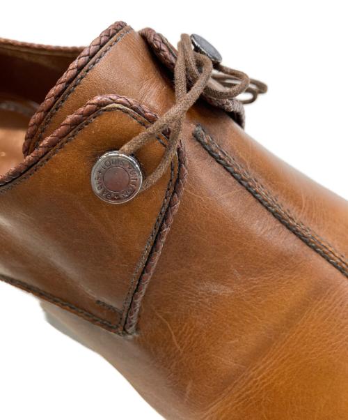 LOUIS VUITTON（ルイ ヴィトン）LOUIS VUITTON (ルイ ヴィトン) センターシームレザーシューズ ブラウン サイズ:9の古着・服飾アイテム