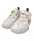 NIKEナイキ）の古着「AIR BARRAGE LOW EMB」｜ホワイト×オレンジ