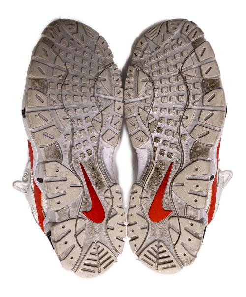 NIKE（ナイキ）NIKE (ナイキ) AIR BARRAGE LOW EMB ホワイト×オレンジ サイズ:27.0cmの古着・服飾アイテム
