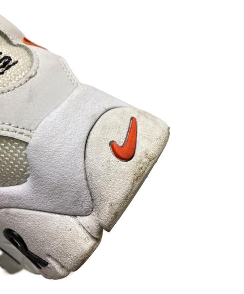 NIKE（ナイキ）NIKE (ナイキ) AIR BARRAGE LOW EMB ホワイト×オレンジ サイズ:27.0cmの古着・服飾アイテム