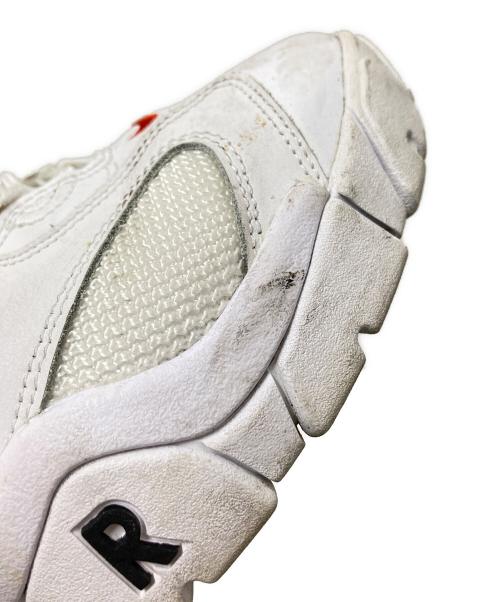 NIKE（ナイキ）NIKE (ナイキ) AIR BARRAGE LOW EMB ホワイト×オレンジ サイズ:27.0cmの古着・服飾アイテム