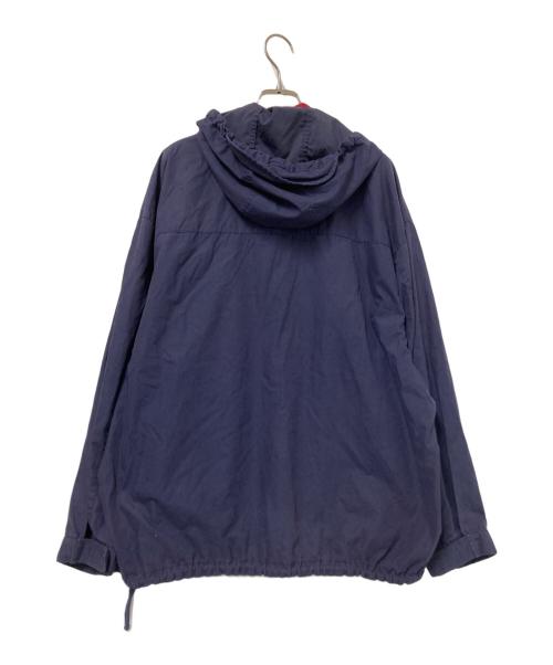 CHAPS RALPH LAUREN（チャップス ラルフローレン）CHAPS RALPH LAUREN (チャップス ラルフローレン) アノラックパーカー ネイビー×レッド サイズ:Lの古着・服飾アイテム
