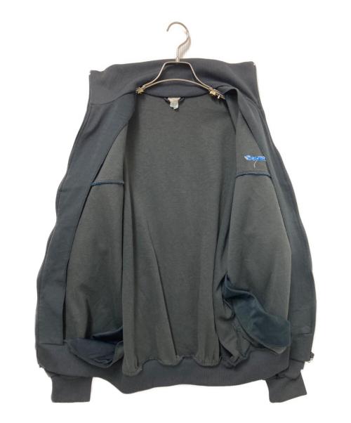 adidas（アディダス）adidas (アディダス) 90‘Sトラックジャケット グレー×ブルー サイズ:US:M(M)/L(L)の古着・服飾アイテム