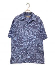 KAHALA（カハラ）の古着「総柄半袖シャツ」｜ネイビー×ブルー